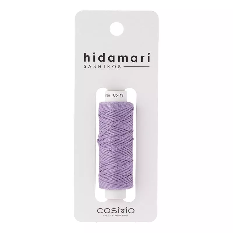 19 Lavender Bouquet Hidamari Sashiko Thread