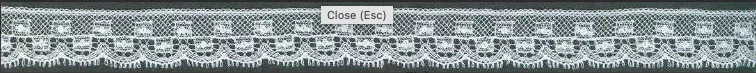 200462 Maline Edging 5/8