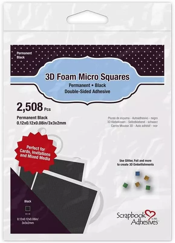 3D Foam Squares Micro