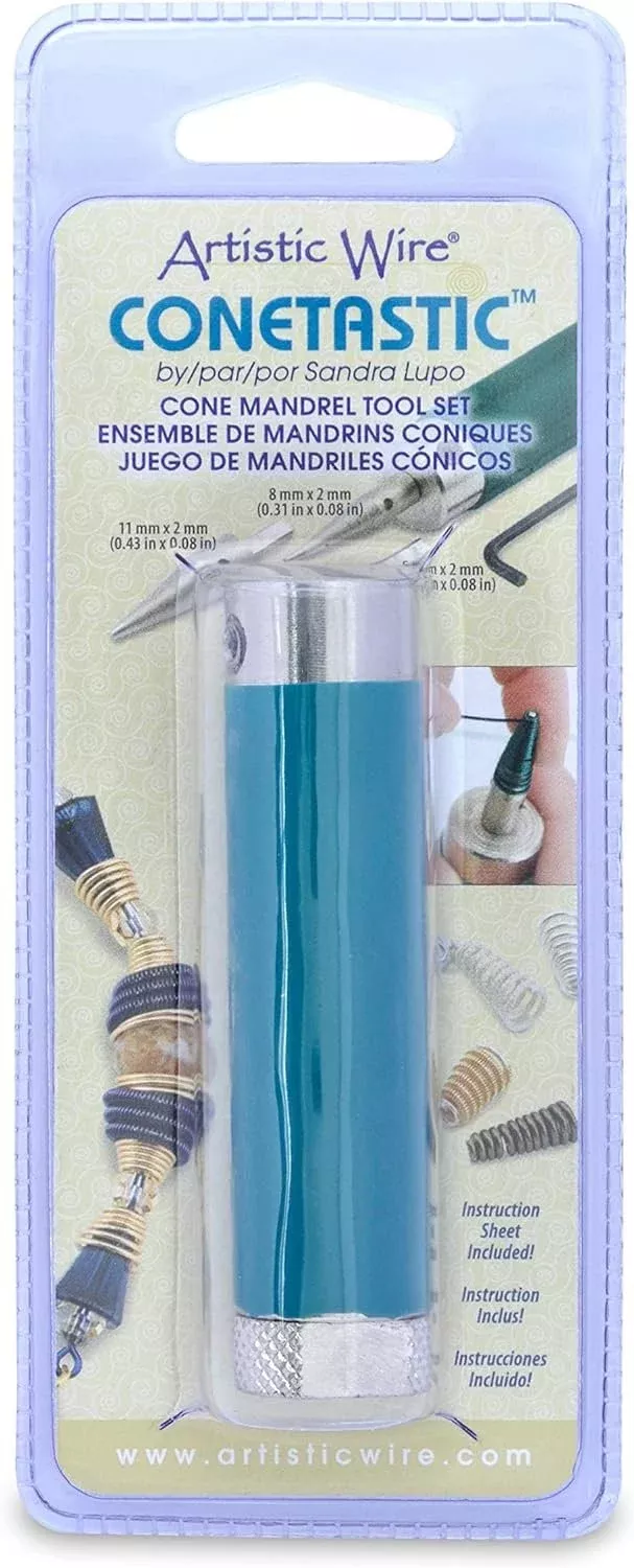Artistic Wire Conetastic Cone Mandrel Set, 5 mm x 2 mm / 0.20 in x 0.0