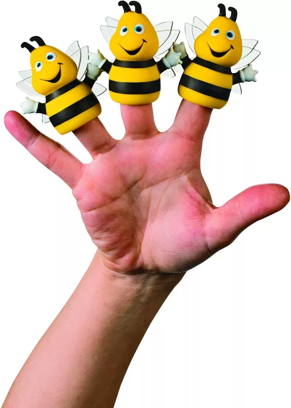 Busy Bee Finger Puppets - Novelty Toys & Finger Puppets, 12 Count