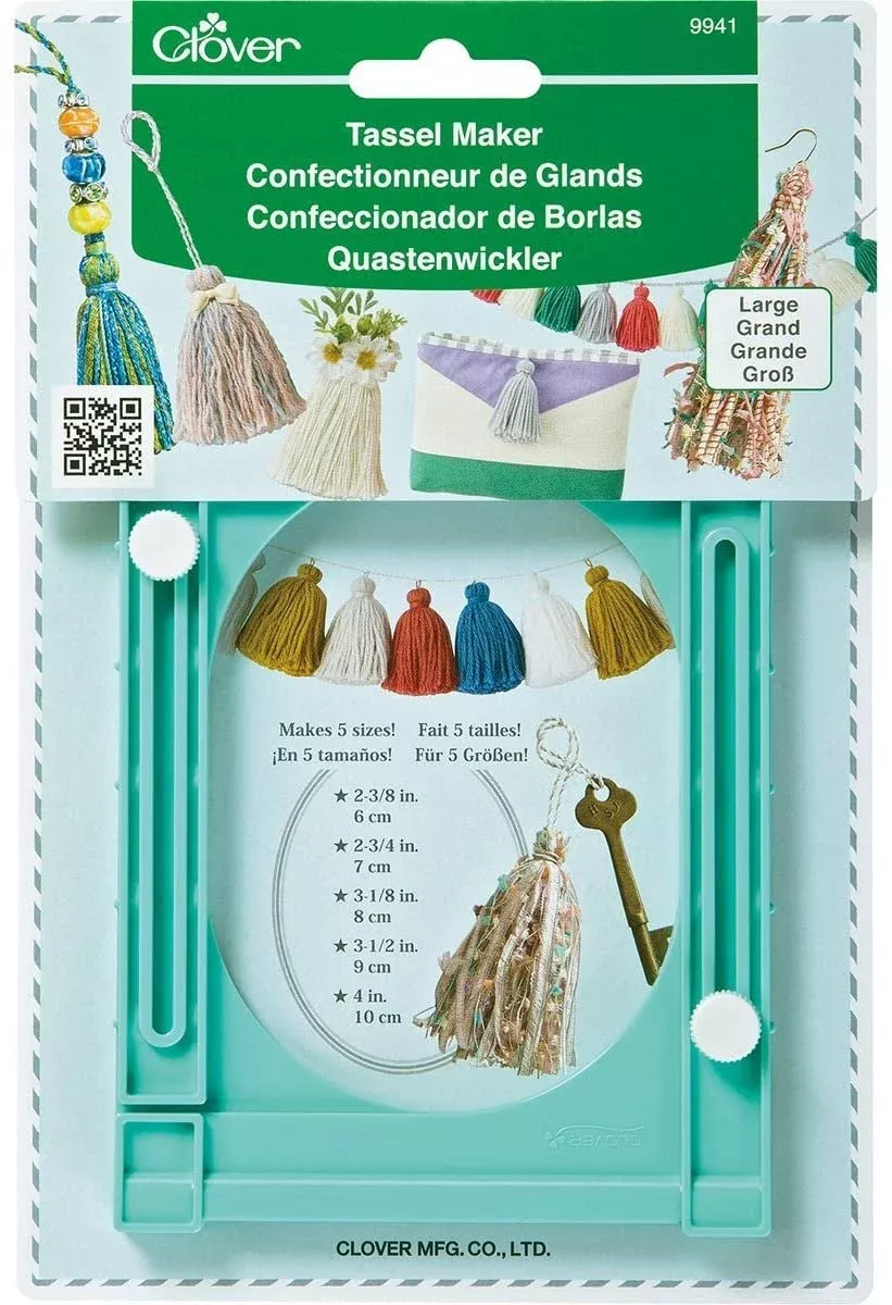 CLOVER 9941 Tassel Maker (Large) , Green