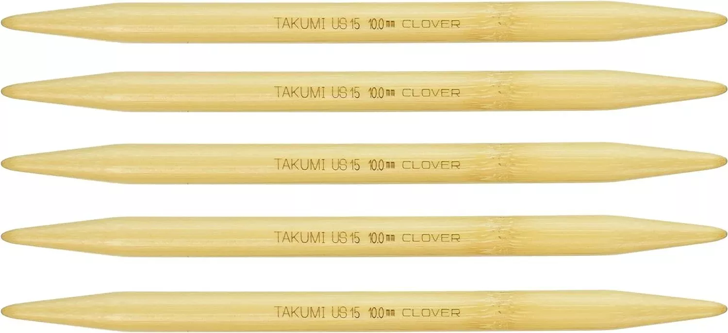 Clover Takumi 7-Inch Double Point, Size 15