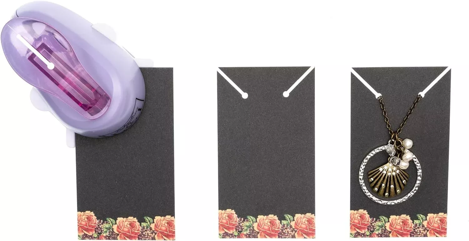 Corner Necklace Card Punch