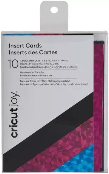 Cricut 2007166 Joy Insert Cards - DIY greeting card for Baby Shower, B