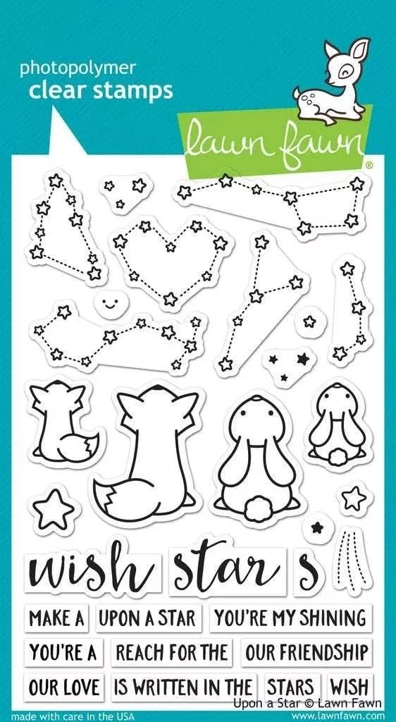 Lawn Fawn Clear Stamps - Upon A Star (LF1407)