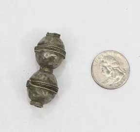 Metal Trade Beads, Double
