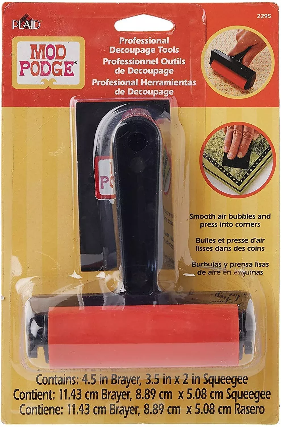 Mod Podge 08658000986 Professional Decoupage Tool Set, 2295, Multicolo