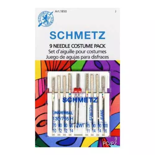 Schmetz Costume Cosplay Assorted (9 pk)