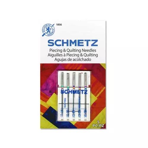 Schmetz Piecing & Quilting 5 pk Combo, Assorted Needles & Sizes