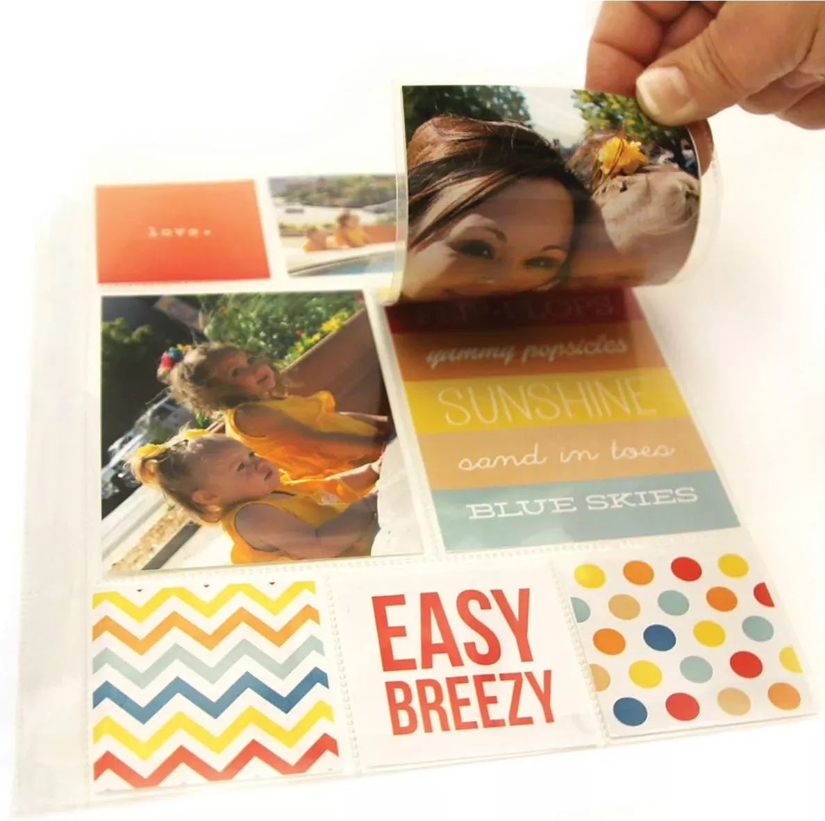 Simple Stories SNAP4065 Snatp! Photo Flips for 6 by 8-Inch Binders, 4