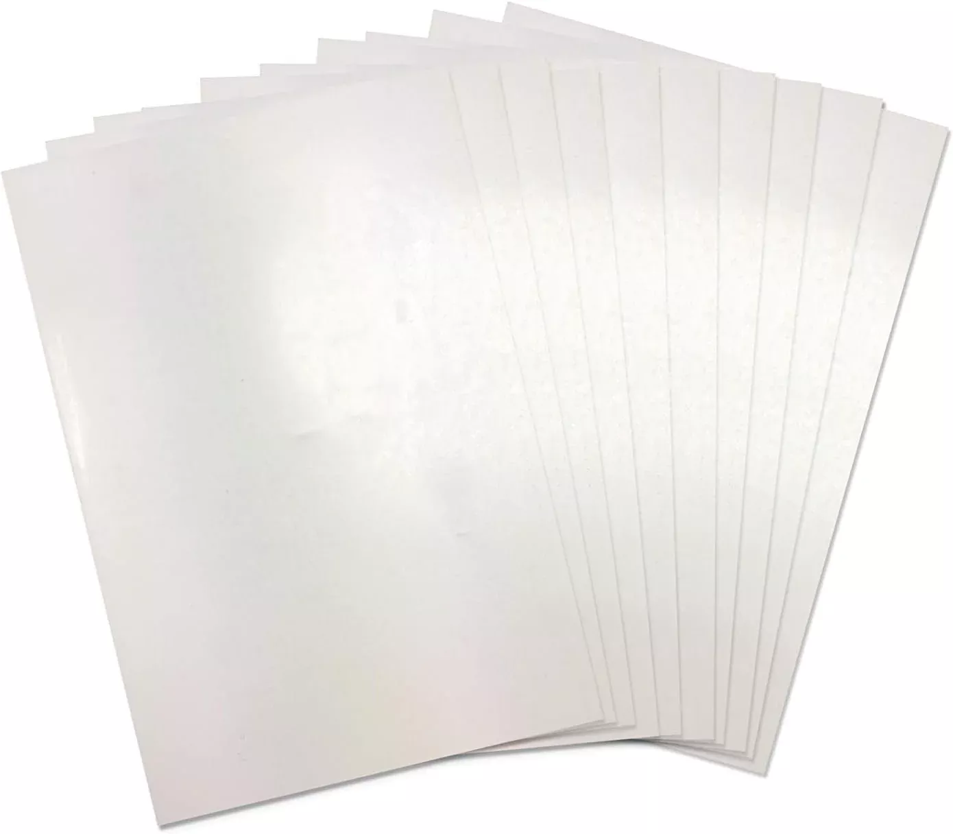 Sizzix Shrink Plastic 10PK (A4 Sheets) Surfacez-10PK , Frosted White,