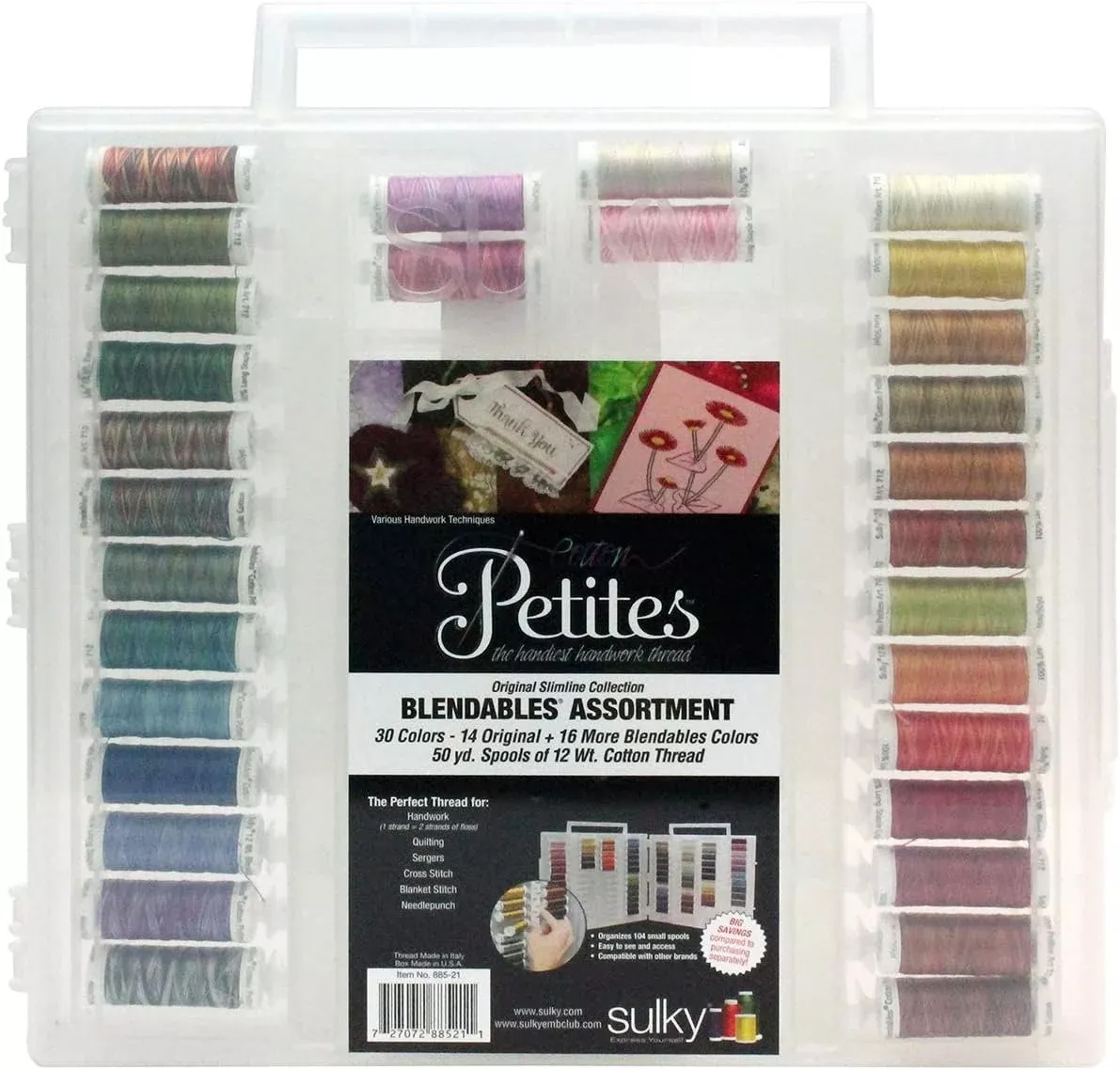 SULKY OF AMERICA Sulky Cotton Petites Slimline Blendables Assortment,