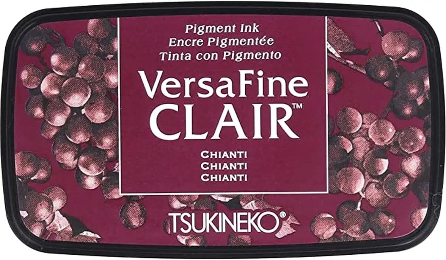 Tsukineko, VersaFine Clair, Full Size Ink Pad, Chianti
