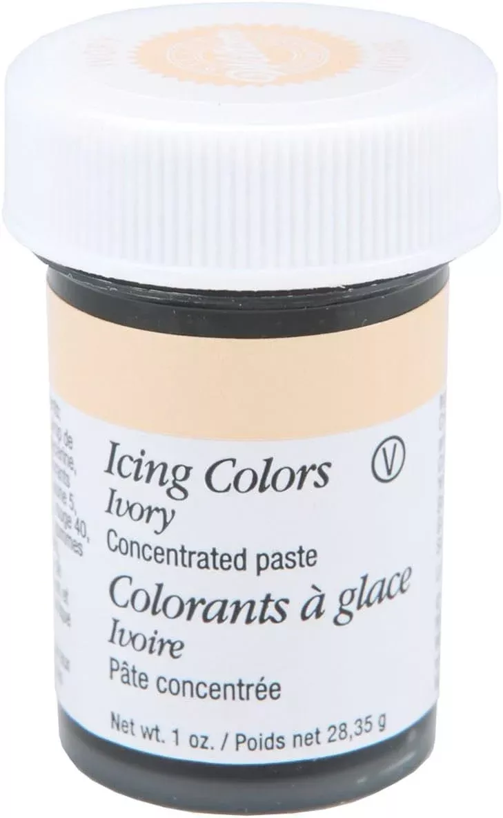 Wilton Icing Colors, 1-Ounce, Ivory