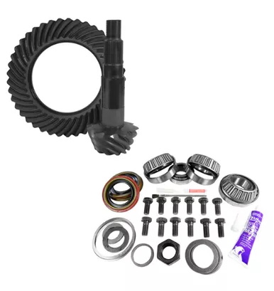Yukon 11.25" Dana 80 4.30, Rear Ring & Pinion, Install Kit, 4.375" OD Head Bearing