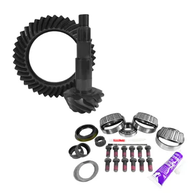 Yukon 11.5" AAM 4.56 Rear Ring & Pinion, Install Kit, 4.125" OD Pinion Bearing
