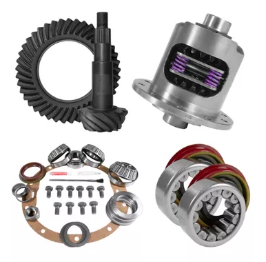 Yukon 8.6" GM 3.73 Rear Ring & Pinion, Install Kit, 30spl Posi, Axle Bearings & Seals