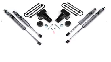 Zone Offroad 2" Inch Lift Kit for 2011 to 2016 Ford F250/F350 Super Duty 4WD