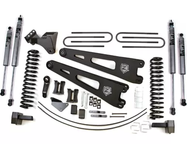 Zone Offroad 6 Inch Lift Kit w/ Radius Arm 2005 to 2007 Ford F250/F350 Super Duty 4WD