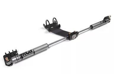 Zone Offroad Dual Steering Stabilizer Kit W/ Fox Adventure Series Shocks for 2008 to 2013 Ram 2500/Ram 35004WD