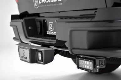 ZROADZ 2.5" STEP MOUNT KIT WITH TWO 3" LED LIGHT PODS 2003-2007 6.0L FORD POWERSTROKE -FOR USE WITH MOST 2.5" HITCH RECEIVERS