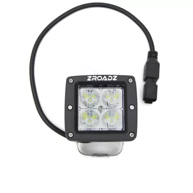 ZROADZ 3" SQUARE LED SPOT & FLOOD LIGHT COMBO POD 2017-2021 6.7L FORD POWERSTROKE