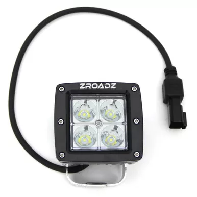 ZROADZ 3" SQUARE LED SPOT LIGHT POD 2003-2007 6.0L FORD POWERSTROKE - CUBE LED LIGHT - SPOT BEAM